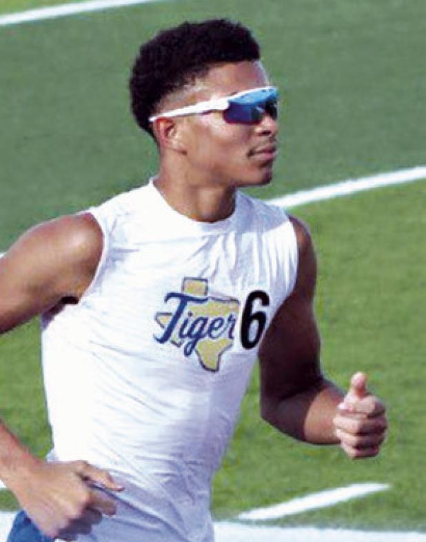 Tiger Jon Fuller placed first in 3200M and 1600M runs in last week’s Mart Relays. Photo by Lindsey Juergens Lillard