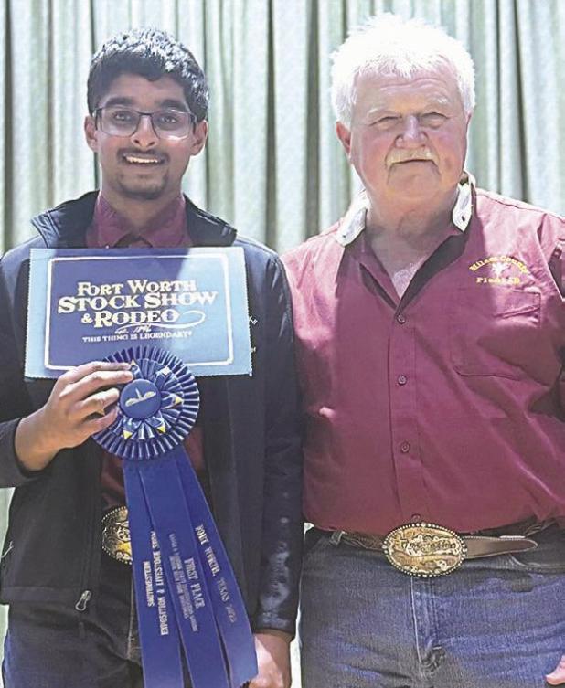 Ponnaiya takes first place in Fort Worth
