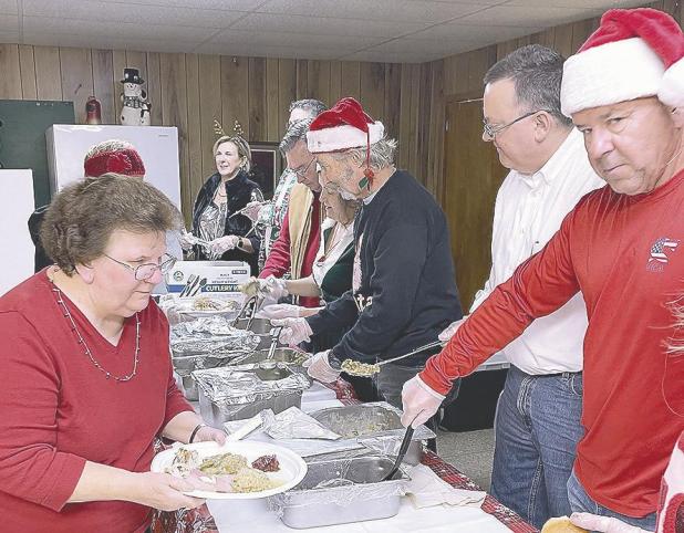Senior Center, MARC Center Christmas lunches