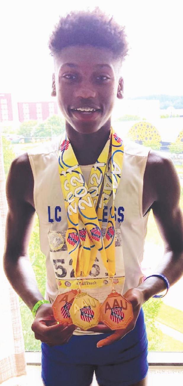 Grice brings home gold medal