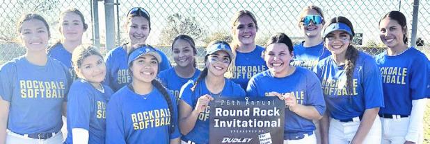 ROUND ROCK INVITATIONAL— The Rockdale Lady Tigers fall softball team participated in the 26th annual Round Rock Invitational last week and won consolation in the small school bracket. Lady Tiger’s softball is set to start practice for the spring this month. They will host the McGregor Lady Bulldogs for their first scrimmage on Jan. 24. Photo by Scott Patranella