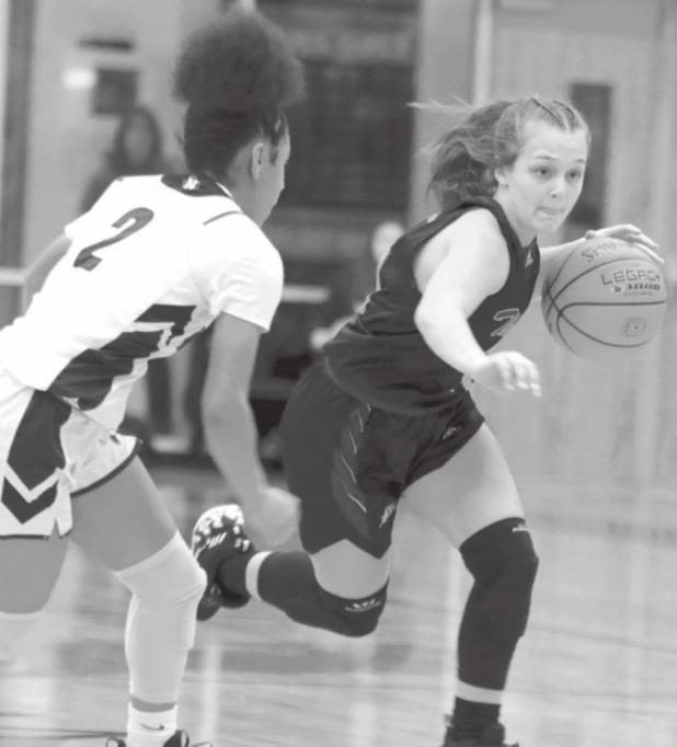 Lady Dogs fall in fast-paced game, 37-35