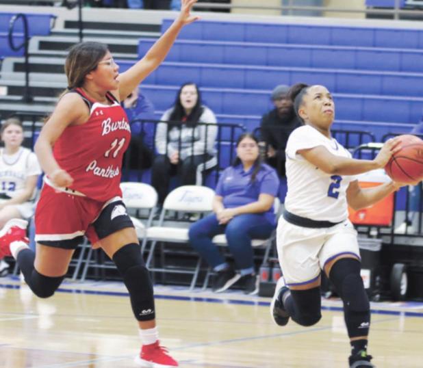 Lady Tigers fight through setbacks in loss to Burton