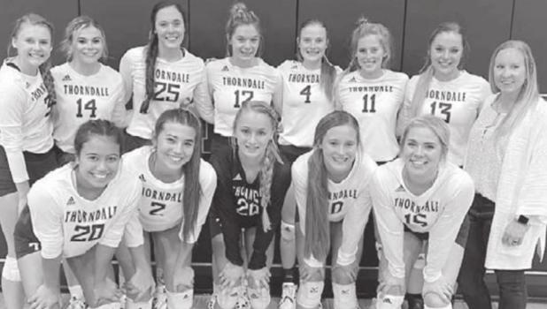 Lady Dogs finish second in district