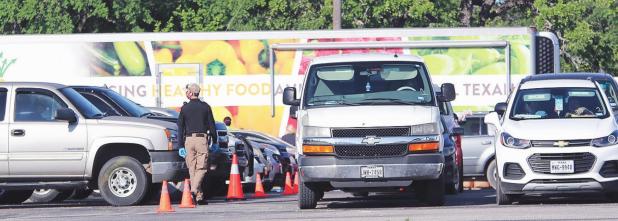 Food distribution serves 765 Thursday