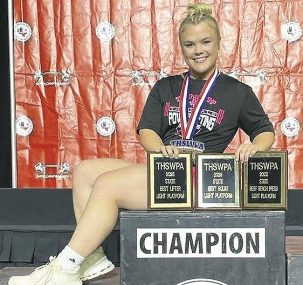 THORNDALE HIGH SCHOOL POWERLIFTING