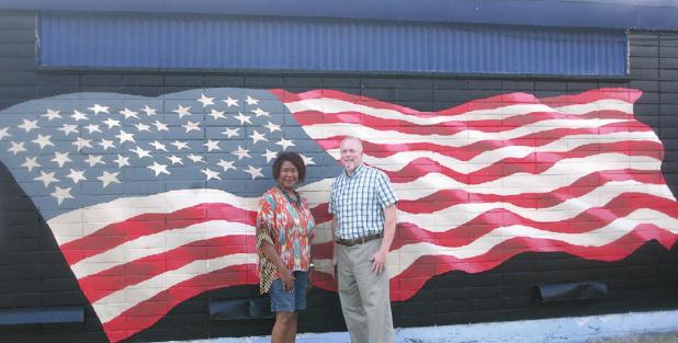 Elissa Benford-Roberts and David Melton