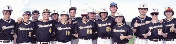 The Thorndale Bulldogs clinched their fifth consecutive district title last week with a 23-0 victory over Chilton. This week in bi-district action, they will face Mason. Thorndale ISD Athletics photo