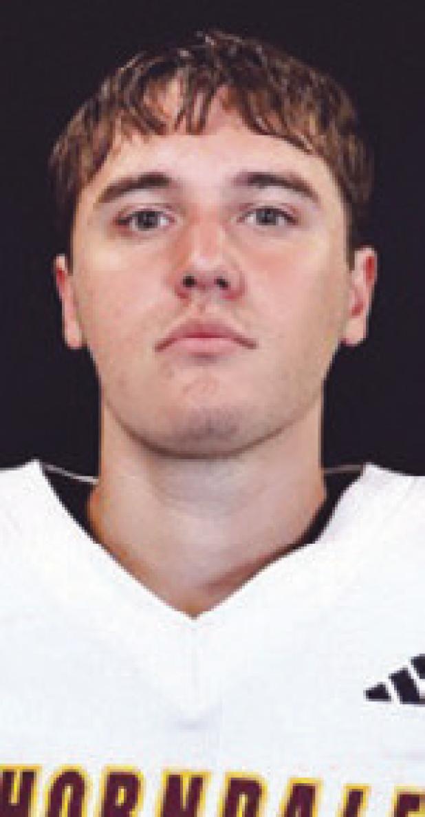 Three Thorndale football players receive Academic All-State honors from THSCA