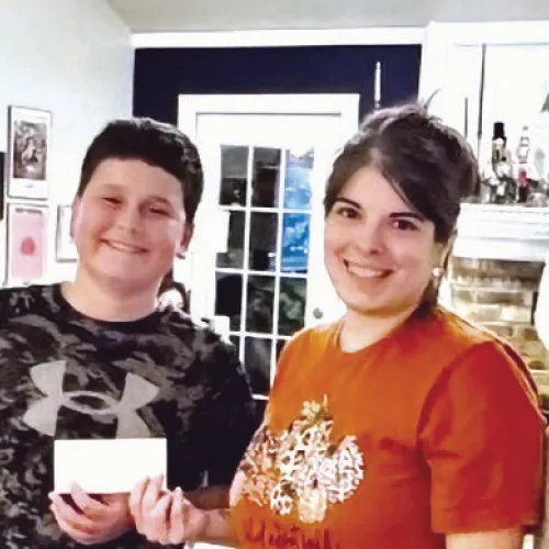Cow chip winner