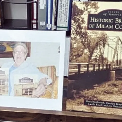 COLLECTION— The personal collection of Dr. Lucile Estell is available in the library to honor her legacy.