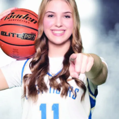 Rockdale Lady Tiger Grace Patton had a career high 15 points with 12 rebounds in last week’s action. Rockdale Tigers Athletics photo