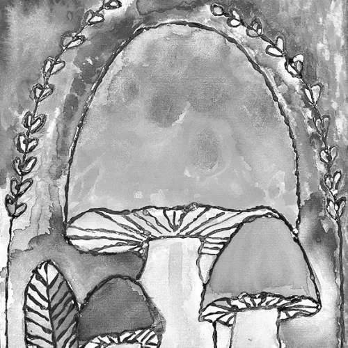 Art by Alia Macarthur, a freshman at Rockdale High School (created while an eighth-grader).