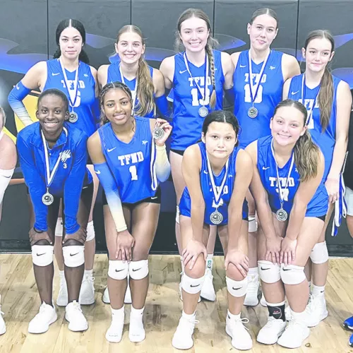 Rockdale Lady Tigers varsity placed second in last week’s Navasota Tournament. Photo submitted by Coach Holly Muniz
