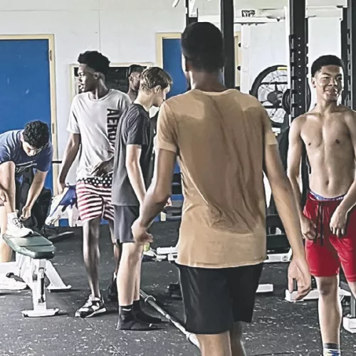 Camps continue with strength, conditioning, basketball