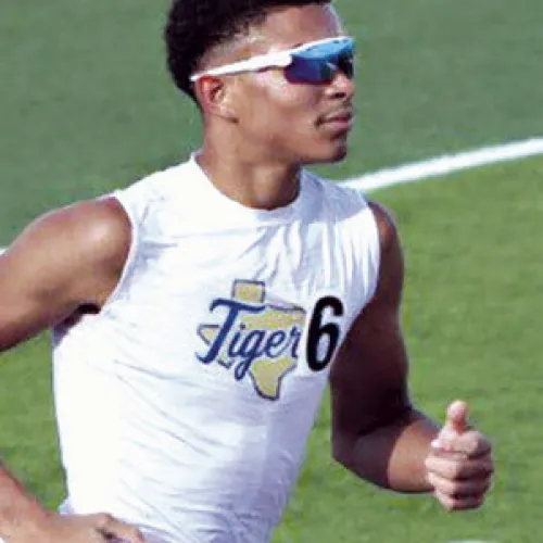 Tiger Jon Fuller placed first in 3200M and 1600M runs in last week’s Mart Relays. Photo by Lindsey Juergens Lillard
