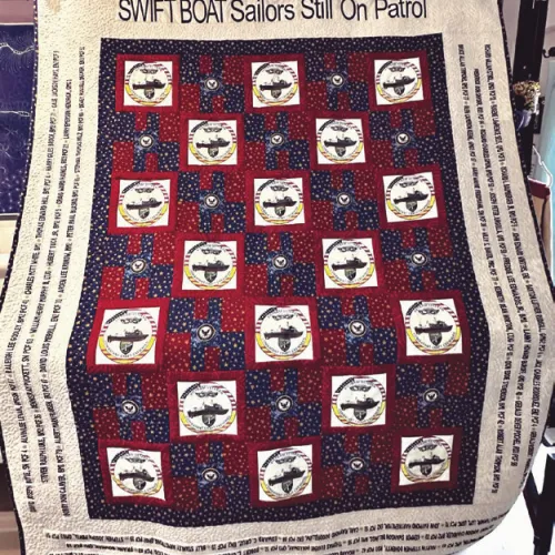 National archive Swift Boat quilt has Rockdale connection