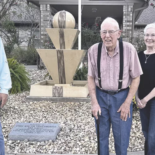 FOUNTAIN DEDICATION