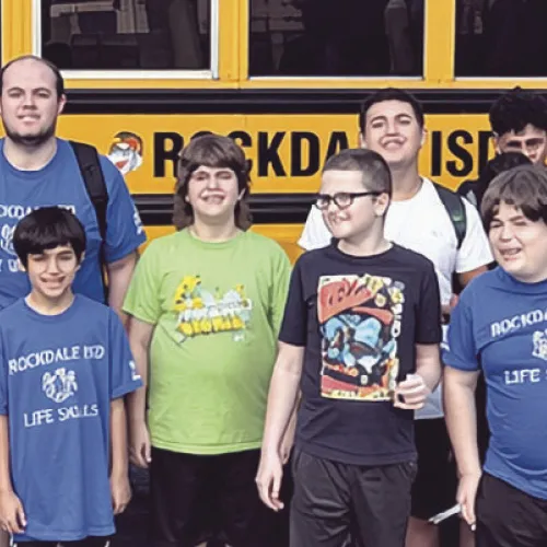 SPECIAL OLYMPICS— Tiger athletes competed in the Special Olympics Track Meet in Belton on Friday. See results on Sports (2B) for results.