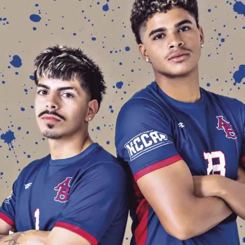 NEXT LEVEL— Rockdale Tigers Ayedan Pena (left) and Angel Rivera have signed to continue their athletic careers with the Arlington Baptist University Patriots men’s soccer program. Both are freshmen on the 2026 roster, with Pena listed as a defender and Rivera as a midfielder. Rockdale Tigers Athletics photo