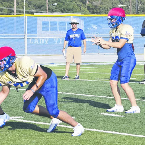 Tigers begin full-pad practices