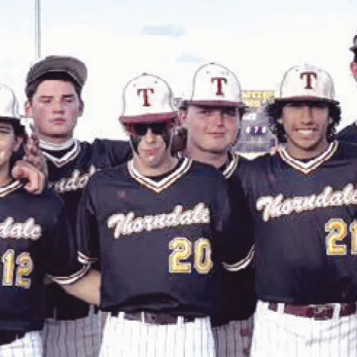 The Thorndale Bulldogs clinched their fifth consecutive district title last week with a 23-0 victory over Chilton. This week in bi-district action, they will face Mason. Thorndale ISD Athletics photo