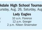 RHS hosts tourney this weekend