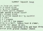 Soup recipes from Mill Street Cottage Tea Room