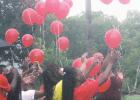 Balloon launch honors stabbing victim
