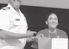 Olivares awarded Overall Outstanding Candidate at Naval Academy Seminar