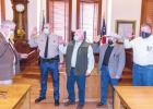 County holds swearing-in ceremony in courthouse