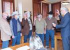 County holds swearing-in ceremony in courthouse